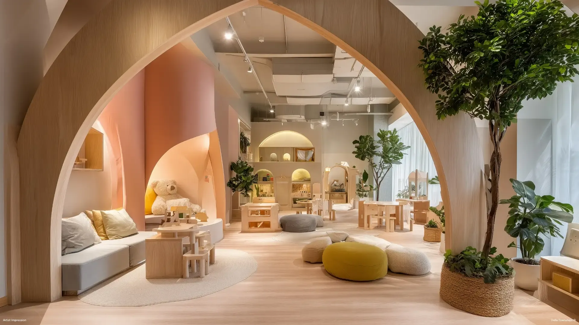 Lifestyle concept store inside Della Townships Nagpur Della Bor Wildlife Reserve & Racecourse Design District