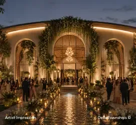 Luxury destination wedding venue at Della Townships Nagpur