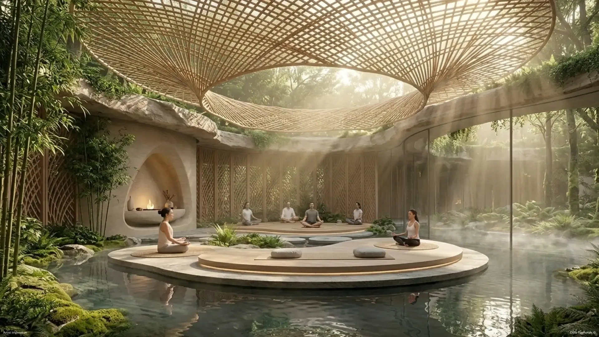 The World’s First 24-Hour Open-Air Thermal Spa Garden (Sensory Gardens)