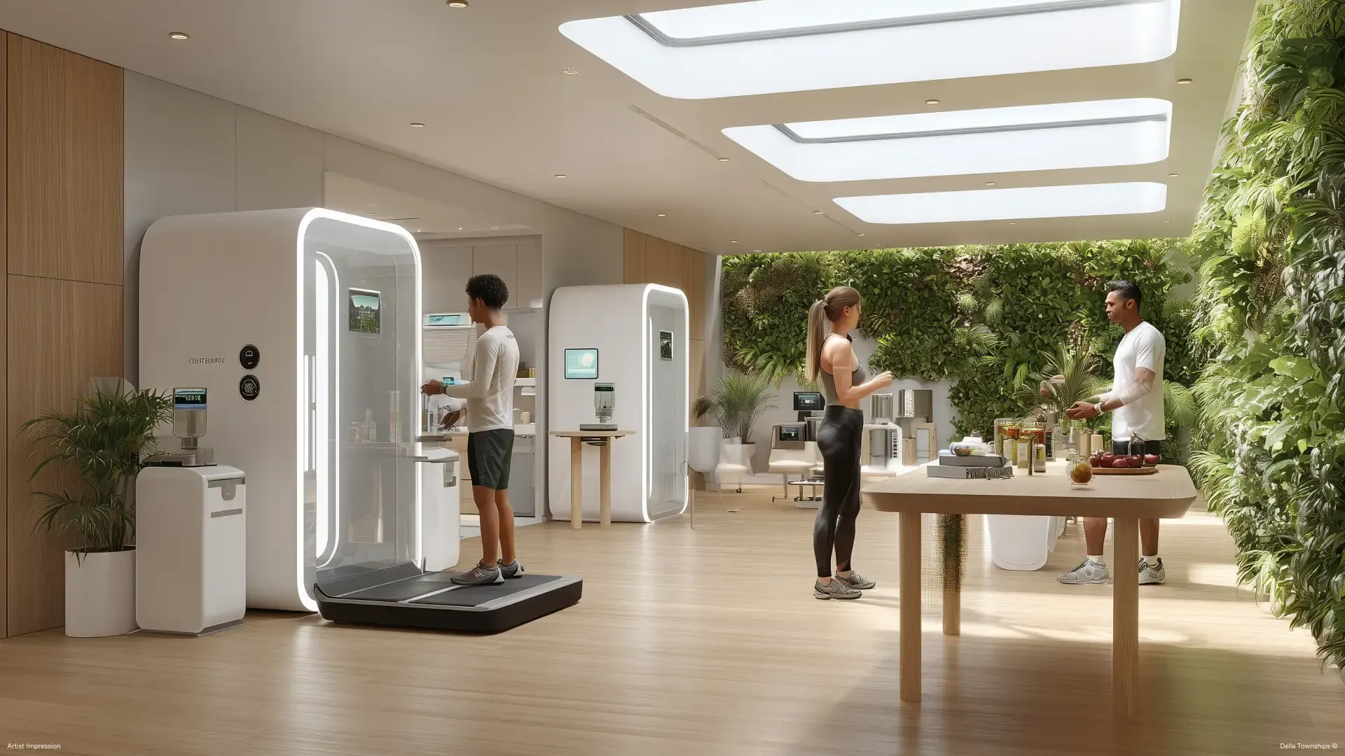 Weight optimization zone at Della MayrLife Longevity Therapies center