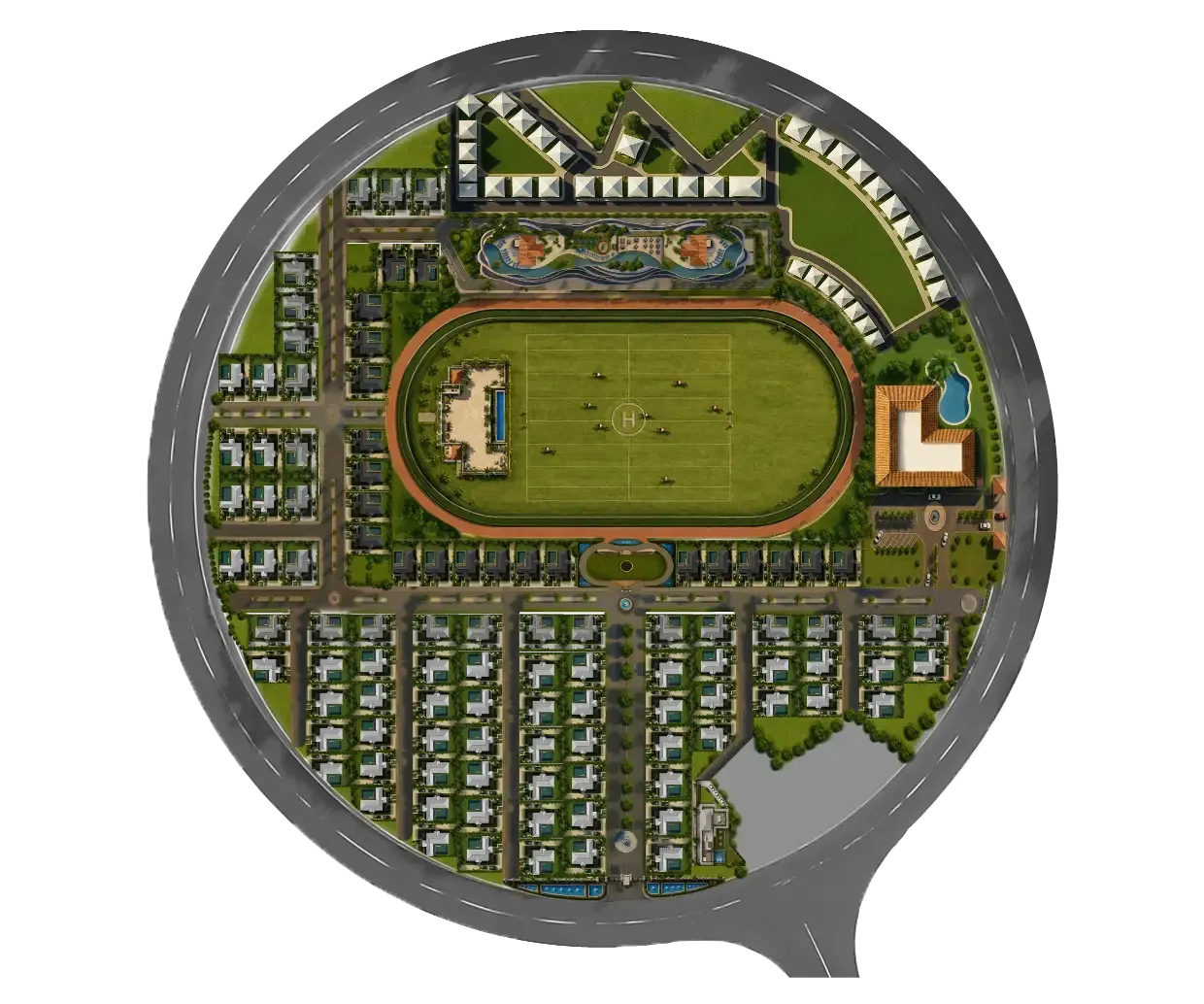 Della Townships Racecourse Pune Master Plan