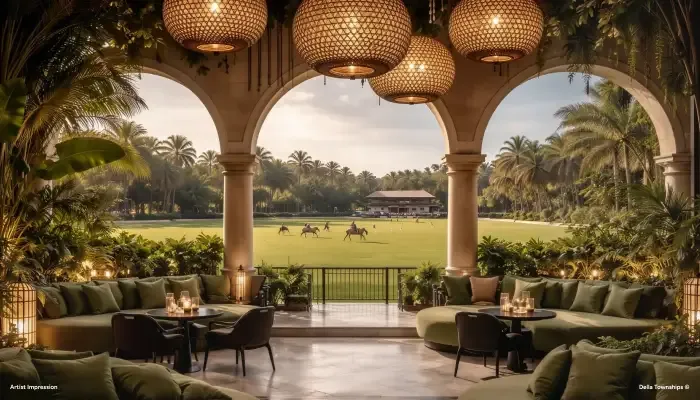Signature restaurants and luxury lounges at Della Racecourse Pune by Della Townships