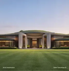International Polo Club at Della Racecourse Township in Raipur by Della Townships