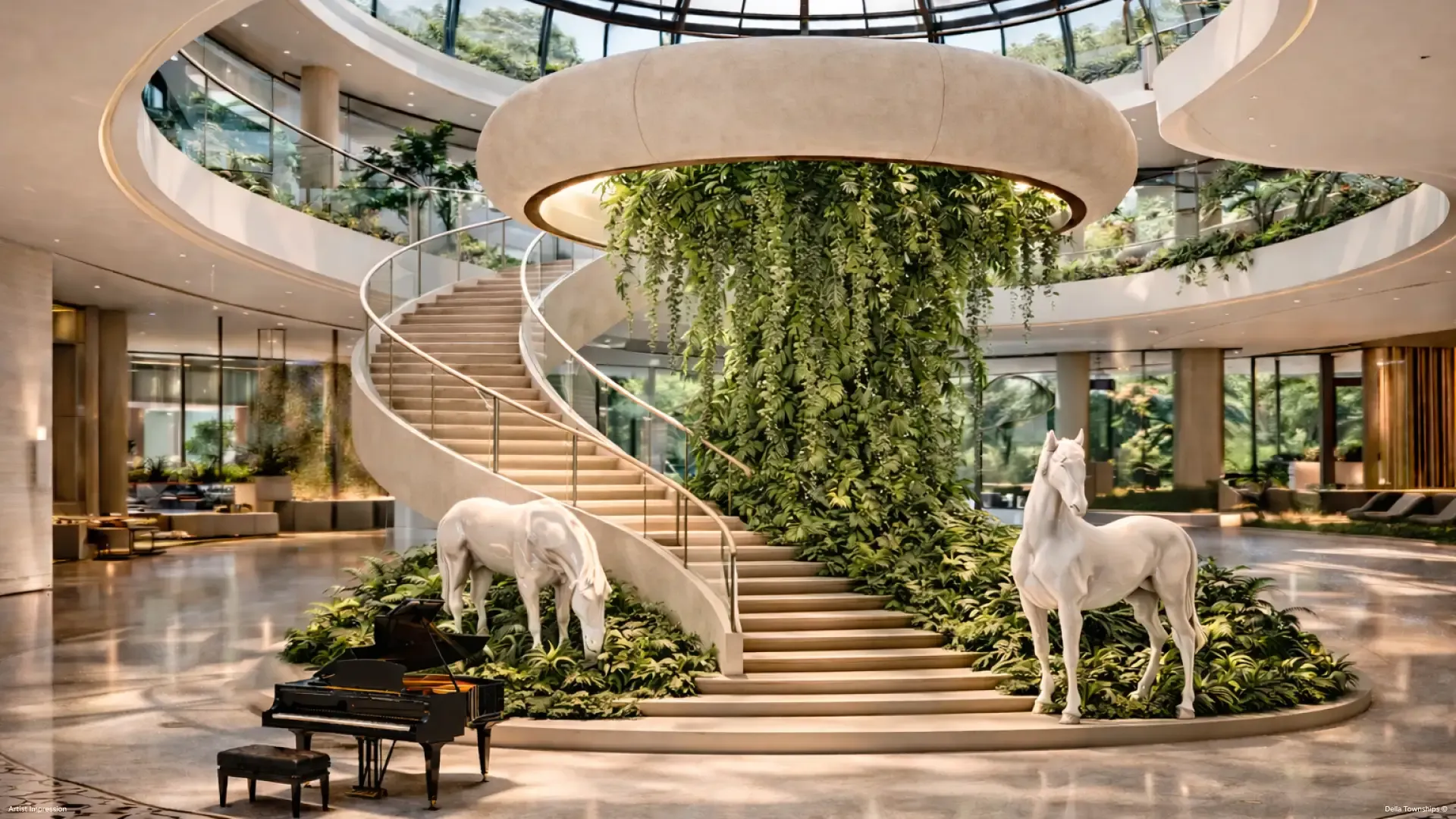 Polo boutique store at International Polo Club Raipur by Della Townships