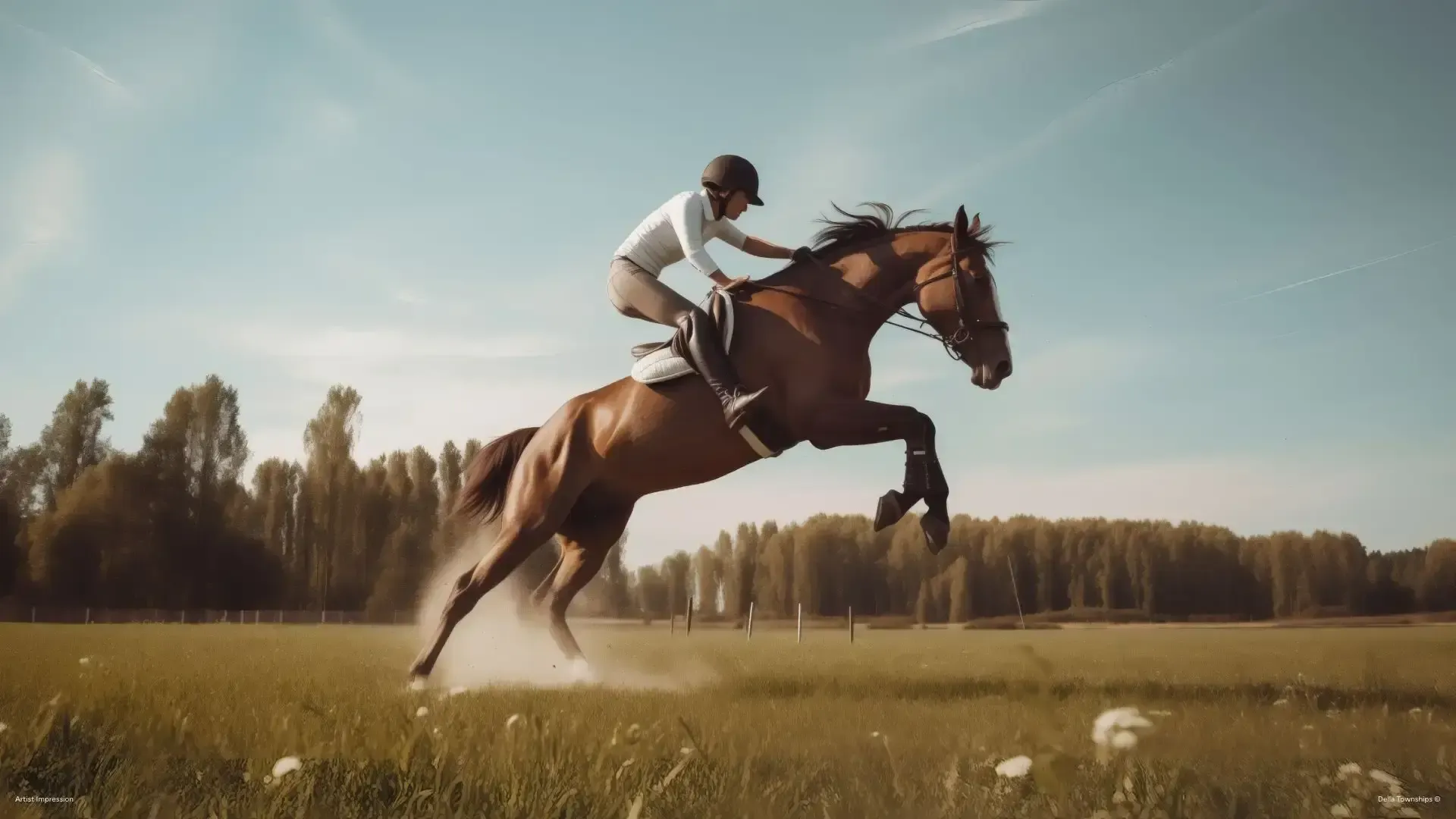 Dressage events at Della Racecourse Raipur by Della Townships