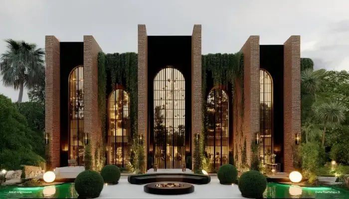 Della Design District luxury retail promenade in Ranthambore Rajasthan by Della Townships