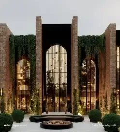 100000 sqft design district and luxury retail boulevard at Della Ranthambore Reserve by Della Townships