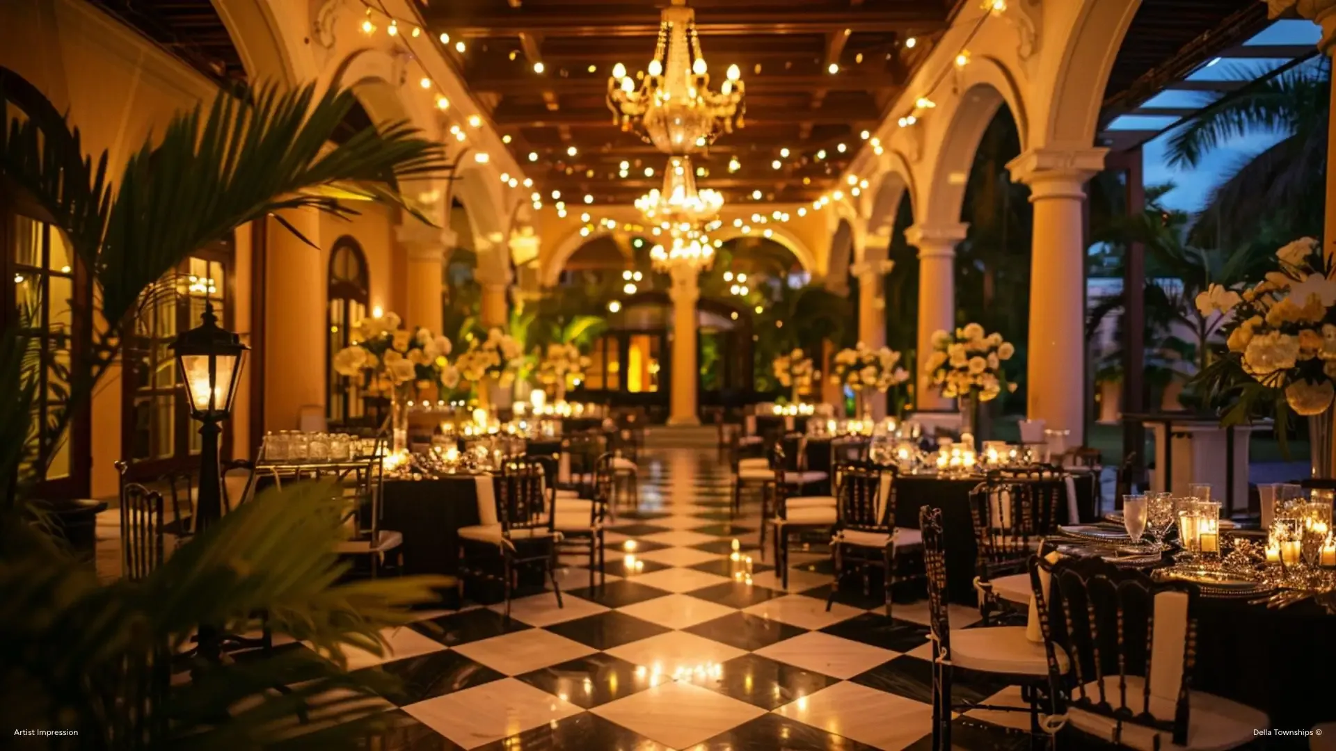 Luxury wedding decor and floral design at Della Ranthambore Reserve by Della Townships