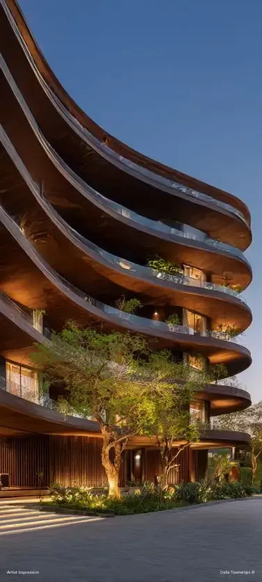 128 resort private residences at Della Ranthambore Reserve in Rajasthan by Della Townships