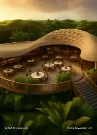 8 signature restaurants and lounges at Della Ranthambore Reserve by Della Townships