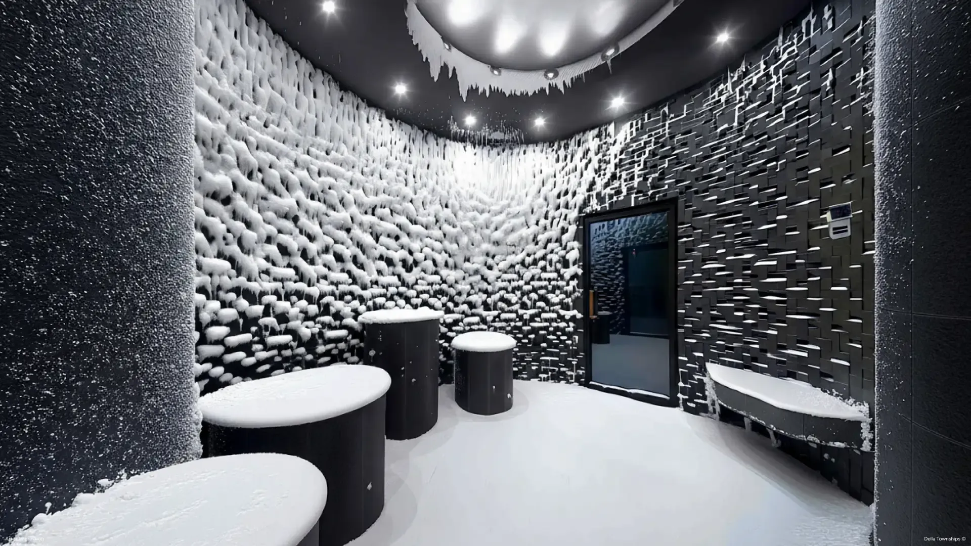 Snow sauna contrast therapy at Della MayrLife Medical Wellness Township