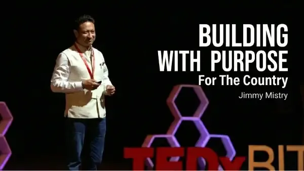 Igniting Passion for the Country | Jimmy Mistry | TEDxBITSGoa