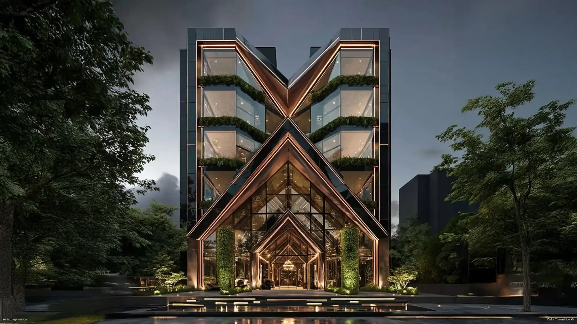 Branded Residence Tower | Della Design District, Ahmedabad | Della Townships