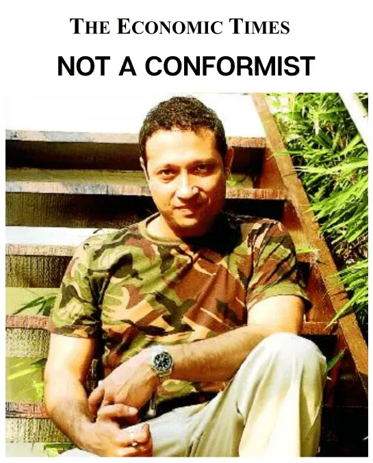 Jimmy Mistry press feature in Economic Times, December 2006
