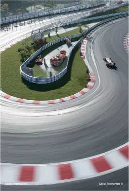 F1 Certified Racing Track