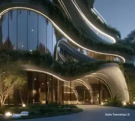 Private office spaces at Della International City Ahmedabad