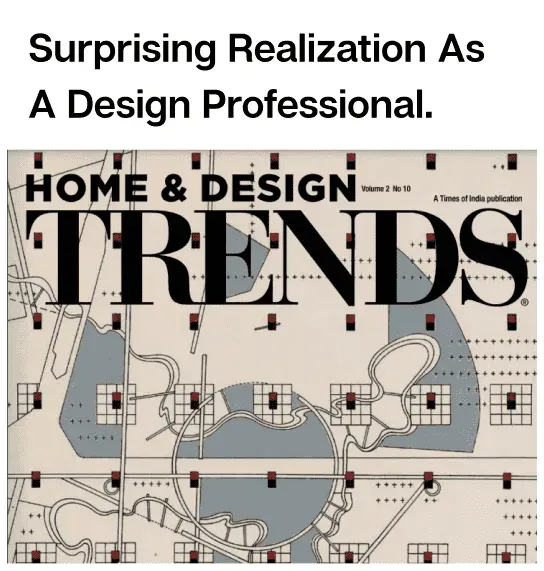 Jimmy Mistry press feature in Home & design Trends, 2010