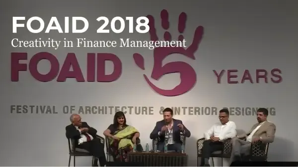 Creativity in Finance, Management & Administration | Panel Moderated by Jimmy Mistry at FOAID 2018