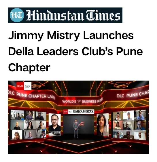 Jimmy Mistry press feature in Hindustan Times, December 2021