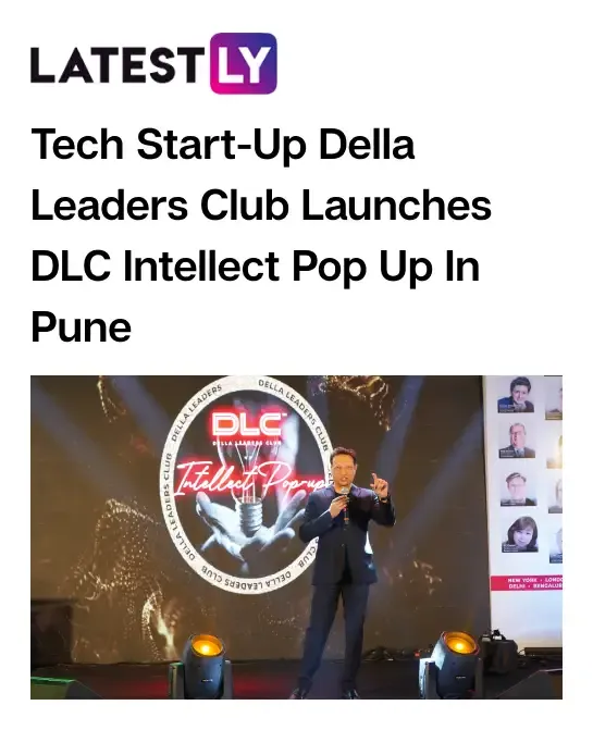Latestly news coverage of Della Leaders Club DLC Intellect pop up in Pune by Jimmy Mistry