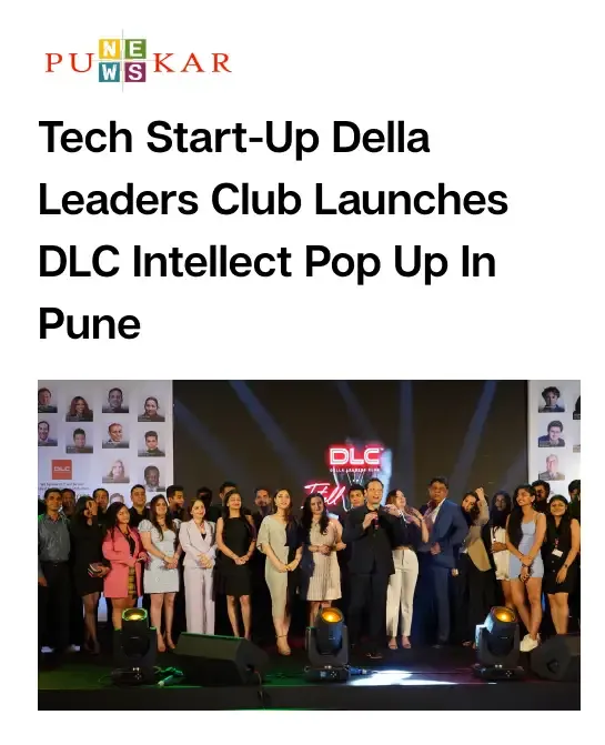 Punekar News coverage of Della Leaders Club intellect pop up in Pune by Jimmy Mistry