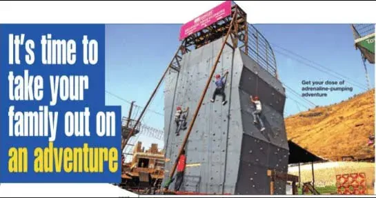 Times Of India feature on Della Adventure Resort by Jimmy Mistry