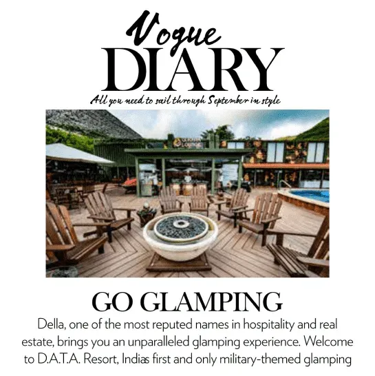 Jimmy Mistry press feature in Vogue Dairy, September 2019