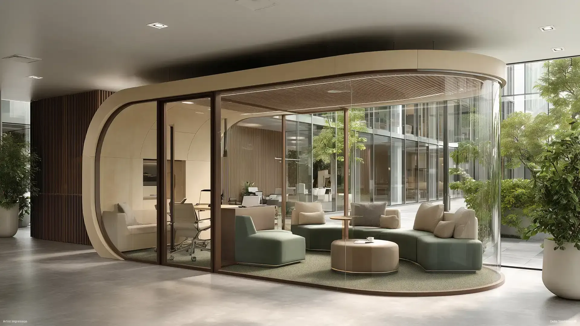 Privare Offices | Della Townships