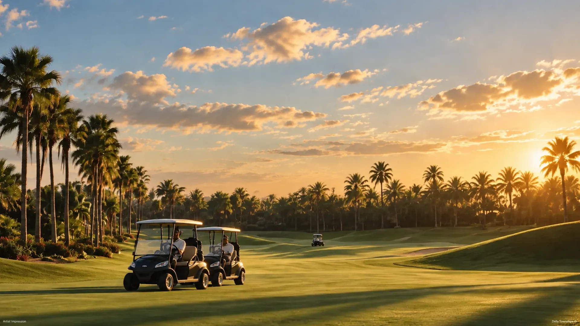 Championship golf club and luxury experience at Della Townships