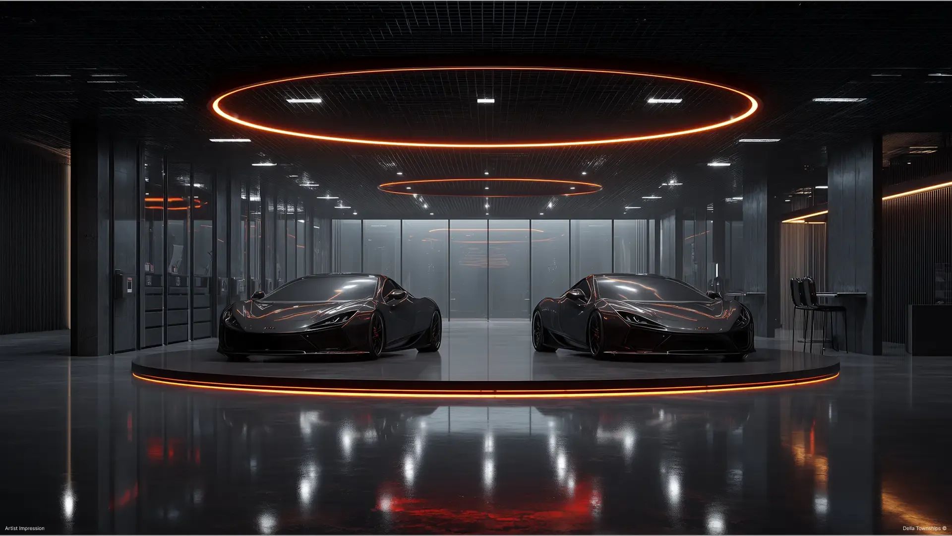 Car Showroom | Automative Retail Spaces | Della Townships