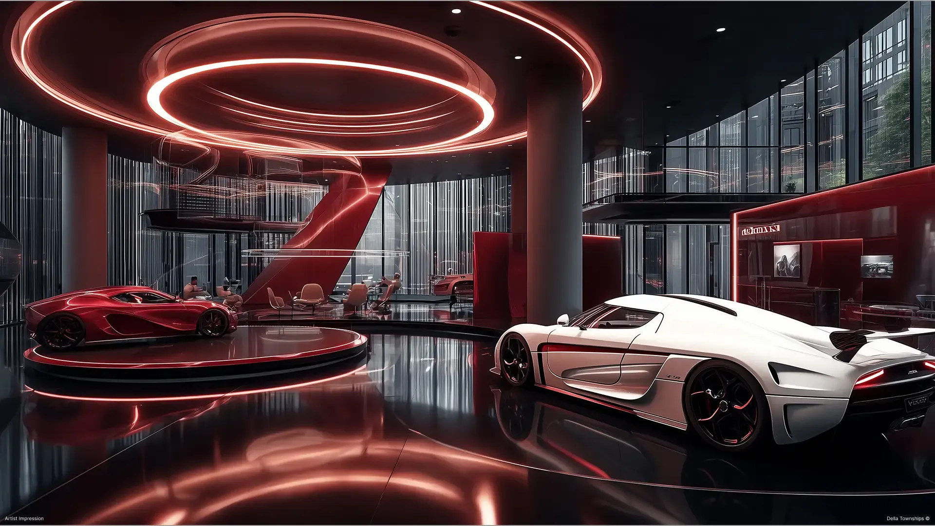 Automative Retail Spaces | Della Townships