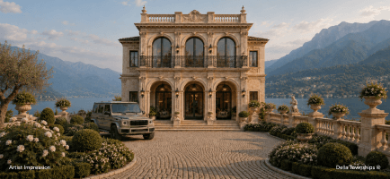 Luxury private villa with pool at Della