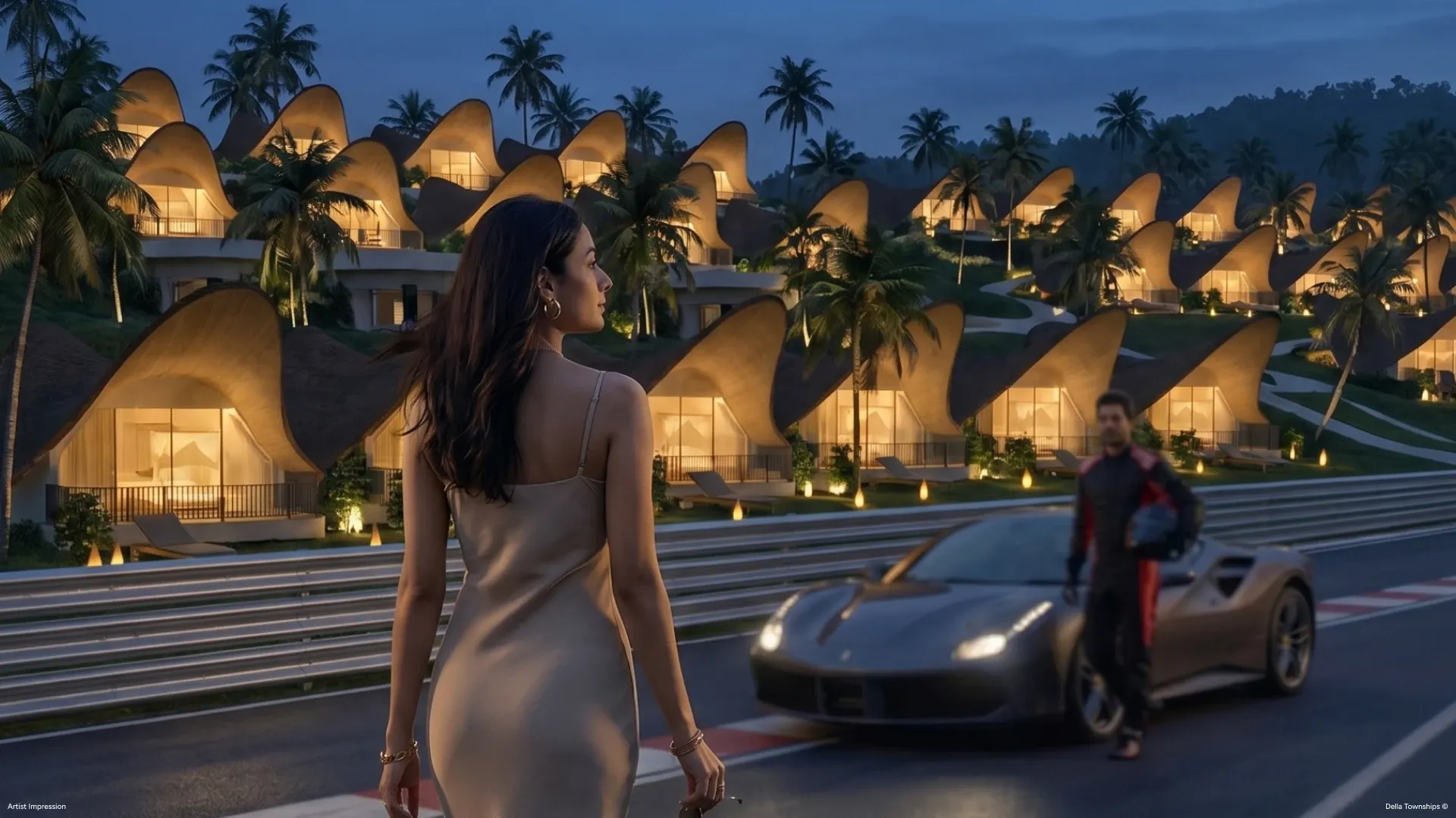Resort and rooms by Della Townships