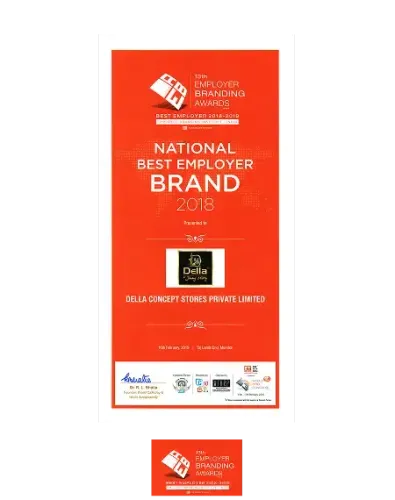 National Best Employer Brand Award 2018 received by Della Townships
