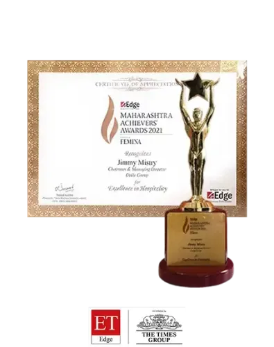 ET Edge Maharashtra Achievers Award 2021 associated with Della Townships