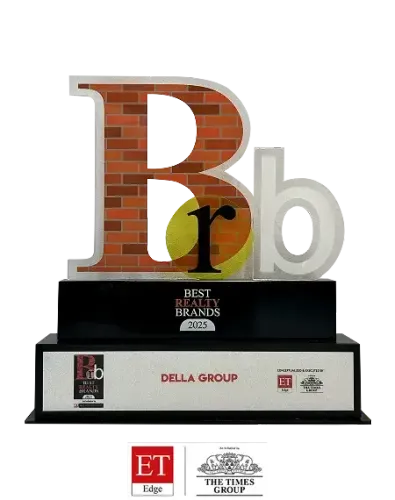 ET Edge Best Realty Brands Award 2025 received by Della Townships
