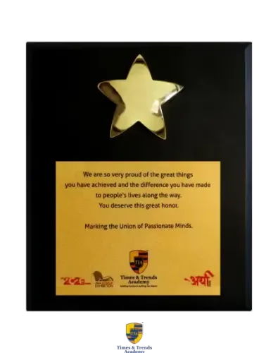 Times & Trends Academy Recognition 2020 received by Della Townships