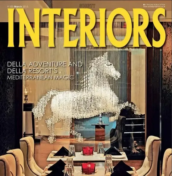Jimmy Mistry press feature in Society Interiors, March 2015
