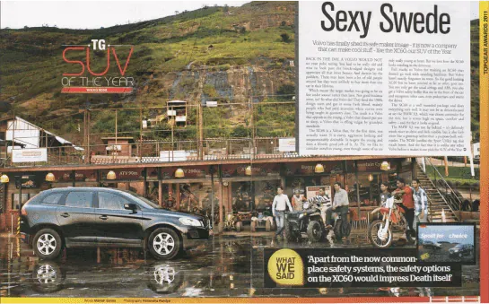 Jimmy Mistry press feature in Topgear, December 2011